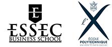 essec-polytechnique-saclay-logos