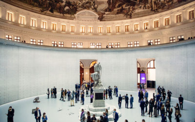 Événement culturel à la Bourse du Commerce