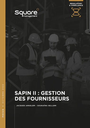 Sapin II — Gestion des Fournisseurs