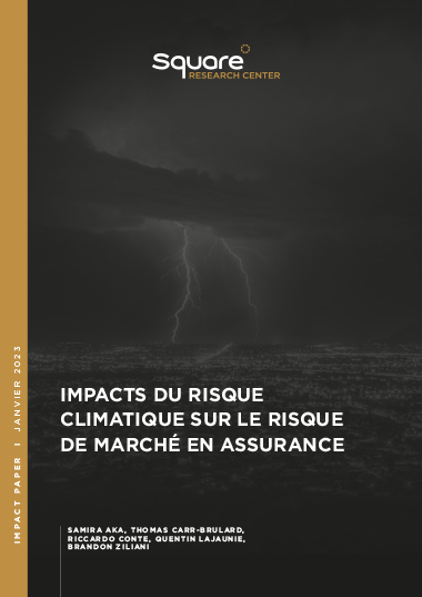 Impact du risque climatique sur le risque de marché en assurance