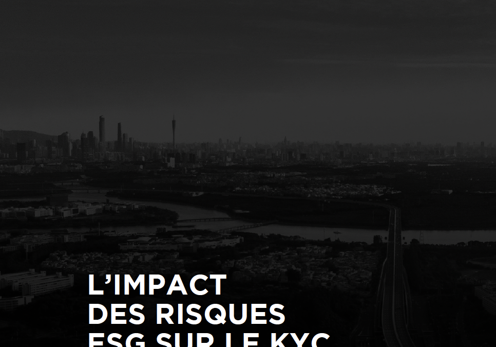 L’impact des risques ESG sur le KYC
