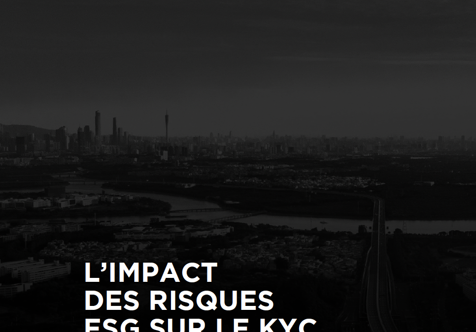 L’impact des risques ESG sur le KYC