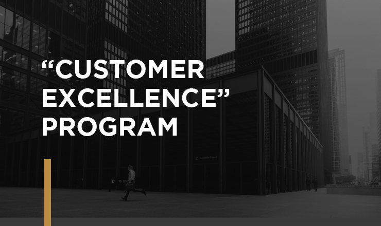 “Customer Excellence” Program