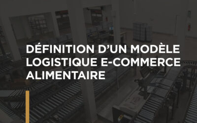 Definition of a food e‑commerce logistics model