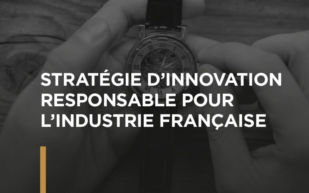 Stratégie d’innovation responsable pour l’industrie française