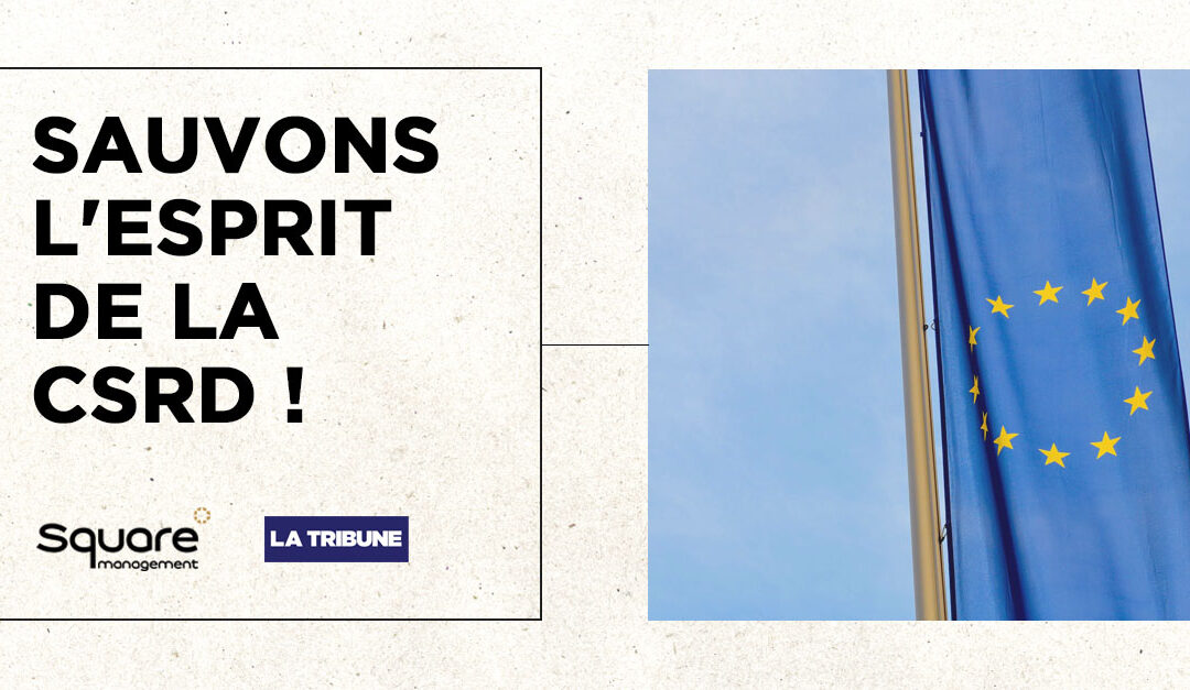 Sauvons l’esprit de la CSRD
